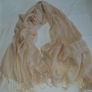 Beautiful Tan Colored Scarf